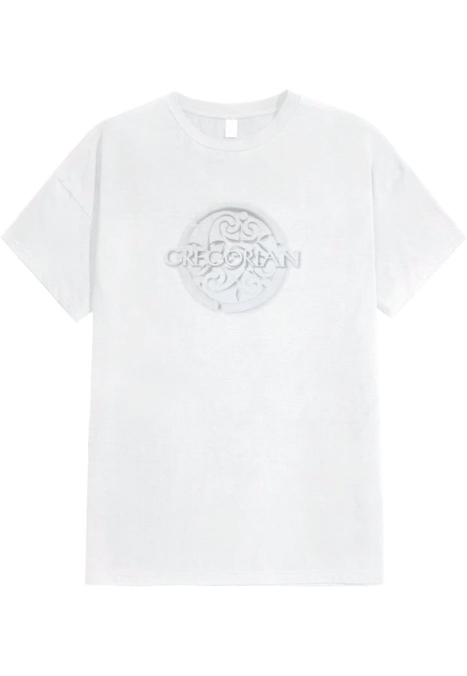 Gregorian - Logo White - T-Shirt | Neutral-Image