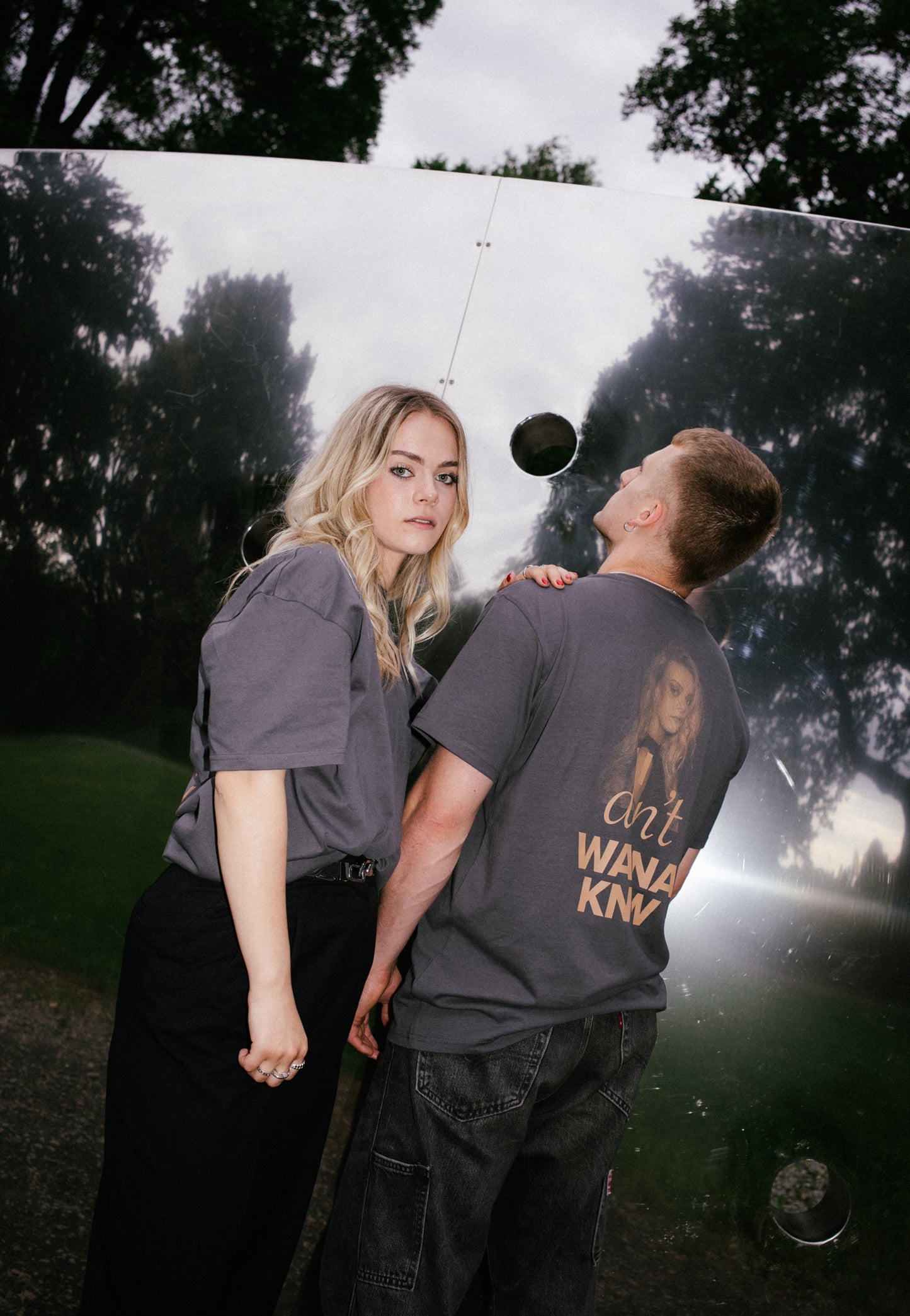 Hanna Rautzenberg - I dont wanna know Dark Grey - T-Shirt | Men-Image